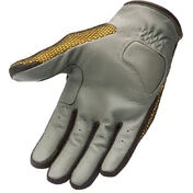 Tucano Urbano EDEN MESH Summer Motorcycle Gloves Black Yellow Tucano