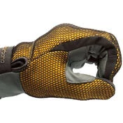 Tucano Urbano EDEN MESH Summer Motorcycle Gloves Black Yellow Tucano