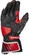 Motorcycle Racing Leather Gloves Spidi CARBO 7 Black Red