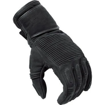 Touring leather glove Nubuk 1.0 Black