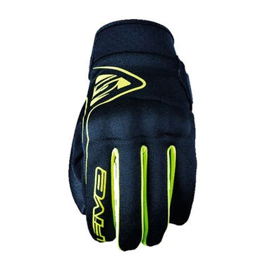 Five Globe мотоперчатки Black Yellow Fluo Желтый