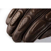 Blauer HT Banner CE Brown Leather Motorcycle Gloves