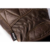 Blauer HT Banner CE Brown Leather Motorcycle Gloves