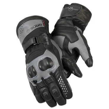 Dane Dragon Vinter мотоперчатки Black Grey Серый