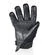 Woman Motorcycle Gloves in Harisson Certified SPLASH WP Lady Black Fabric
