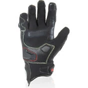 Harisson MISANO Black Leather Motorcycle Gloves