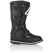 Cross Enduro CE Acerbis E-TEAM All Black Motorcycle Boots