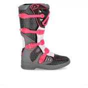 Acerbis X-TEAM Cross Enduro Motorcycle Boots Black Purple