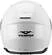 Dual Visor Modular Motorcycle Helmet Vemar NASHI White