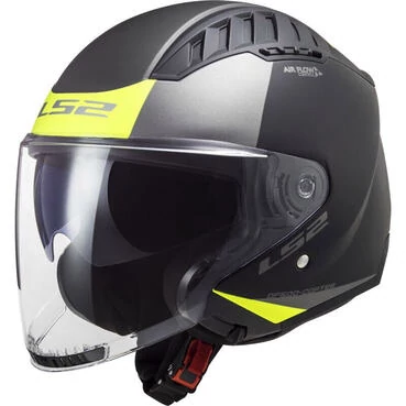 Ls2 Of600 Copter 2 Urbane Мотошлем Black Matt Yellow Желтый