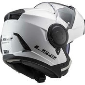 Dual Visor Motorcycle Modular Helmet Ls2 FF902 SCOPE Solid White