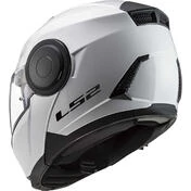 Dual Visor Motorcycle Modular Helmet Ls2 FF902 SCOPE Solid White