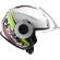 Motorcycle Helmet Jet Ls2 OF570 VERSO Spring White Pink