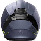 Integral Motorcycle Helmet Stormer ZS 1001 TAKEN Gray Neon Yellow Matt