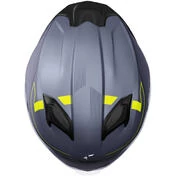Integral Motorcycle Helmet Stormer ZS 1001 TAKEN Gray Neon Yellow Matt
