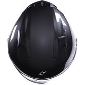 Motorcycle Helmet Jet Stormer RIVAL Solid Black Pearl