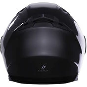 Motorcycle Helmet Jet Stormer RIVAL Solid Black Pearl