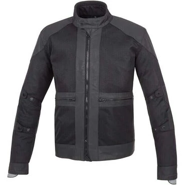 Tucano Urbano Perforated Motorcycle мотокуртка 8125MF149 MONSIEUR Black