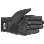 Alpinestars SMX-Z DRYSTAR Leather Motorcycle Gloves Black White Red Fluo