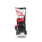 Alpinestars TECH 3S KIDS Cross Enduro Motorcycle Boots for Children White Black White Bright Red