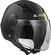 Moto Jet helmet OF562 Ls2 Airflow Long With Visor Long Metropolis Black Yellow Hy vision