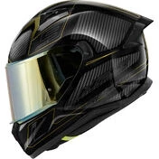 Givi 50.9F ENIGMA Integral Motorcycle Helmet Black Titanium Gold