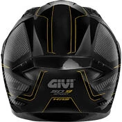 Givi 50.9F ENIGMA Integral Motorcycle Helmet Black Titanium Gold