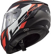 Motorcycle Helmet HPFC LS2 FF327 CHALLENGER Squadron Orange Fluo Matt
