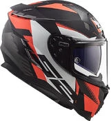 Motorcycle Helmet HPFC LS2 FF327 CHALLENGER Squadron Orange Fluo Matt