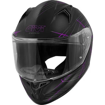 Givi 50.7F PHOBIA Integral Motorcycle Мотошлем Black Purple