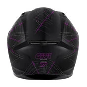 Givi 50.7F PHOBIA Integral Motorcycle Helmet Black Purple