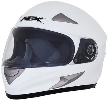 Full HDX AFX FX-90e Solid White Helmet