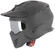 Helmet Moto Jet Astone ELEKTRON Black Opaque Removable Menotoniera