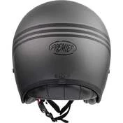 Motorcycle Helmet Jet Premier VINTAGE BTR 17 BM Matt Gray