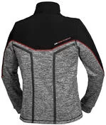 High Neck Jacket in Ixs ICE 1.0 Fleece Black Gray Red