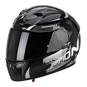 Scorpion Exo-710 Air Cerberus Integral Motorcycle Мотошлем Black Silver
