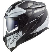 Full Face Motorcycle Helmet In HPFC Touring Ls2 FF327 Challenger ALLERT Matt Titanium Silver
