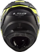 Motorcycle Helmet HPFC LS2 FF327 CHALLENGER Squadron Black Yellow Fluo Matt