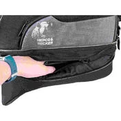 HEPCO BECKER Lock-it Street Enduro M 640816 00 01 Tank Bag Черно-серебристый