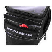 HEPCO BECKER Lock-it Street Enduro M 640816 00 01 Tank Bag Черно-серебристый