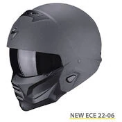 SCORPION EXO-Combat II Graphite Convertible Helmet Серый