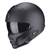 SCORPION EXO-Combat II Solid Convertible Helmet Черный