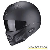 SCORPION EXO-Combat II Solid Convertible Helmet Черный