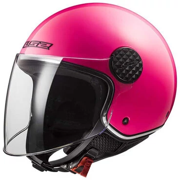 LS2 OF558 Sphere Lux Open Face Helmet Solid / Fluo Pink