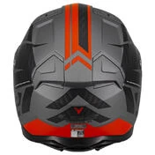LS2 FF811 Vector II Splitter Full Face Helmet Matt Titanium / Red
