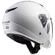 LS2 OF573 Twister II Open Face Helmet Solid / White