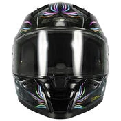 LS2 FF811 Vector II Tropical Full Face Helmet Черно-белый