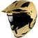 MT HELMETS Streetfighter SV Chromed Convertible Helmet Золотистый
