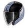 SHARK Citycruiser Open Face Helmet Silver / Silver / Black
