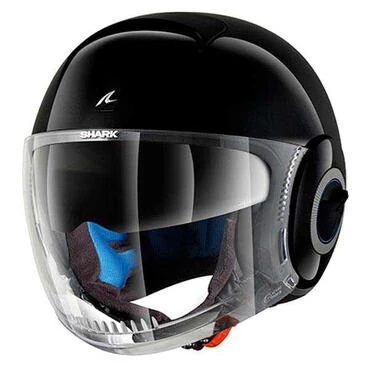 SHARK Nano Blank Open Face Helmet Черный